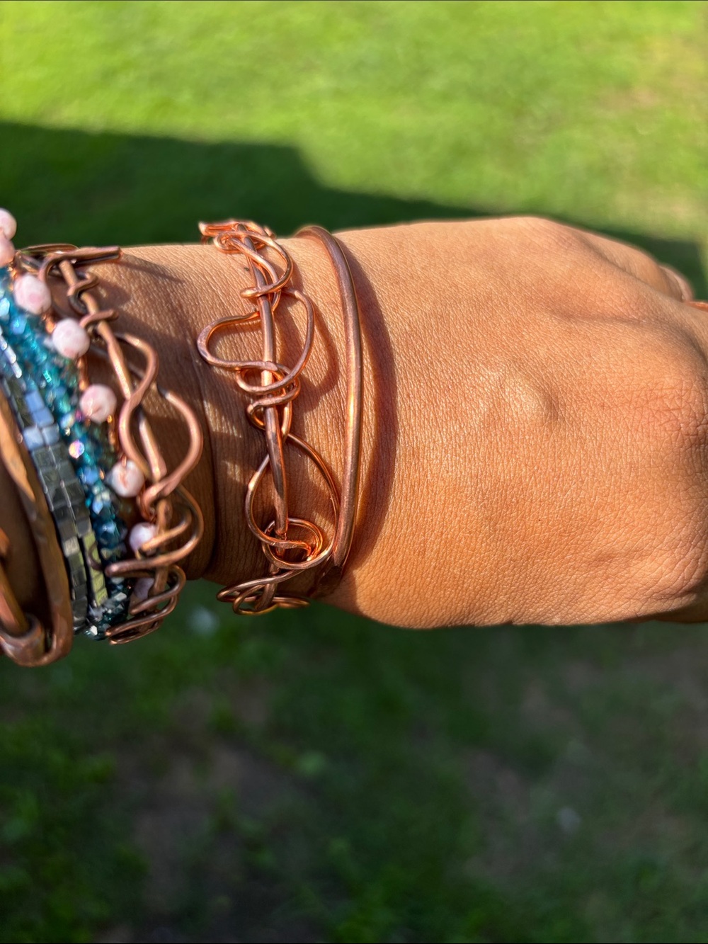 Copper Bangles - Picture 4 of 5